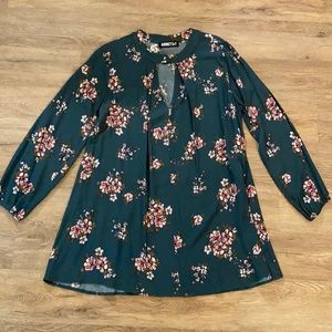 Long Sleeve Cherry Blossom Dress